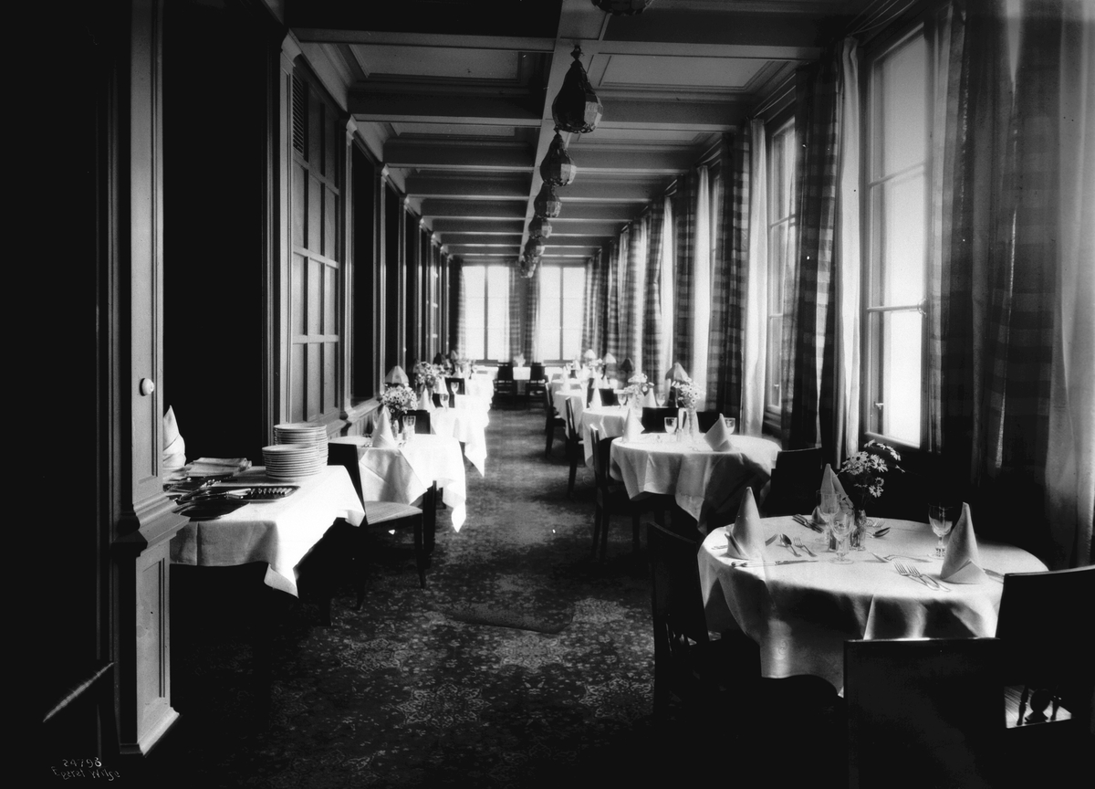 Anders Beer Wilse, Prot: Opdal - Opdal Turisthotel, Spiseveranda