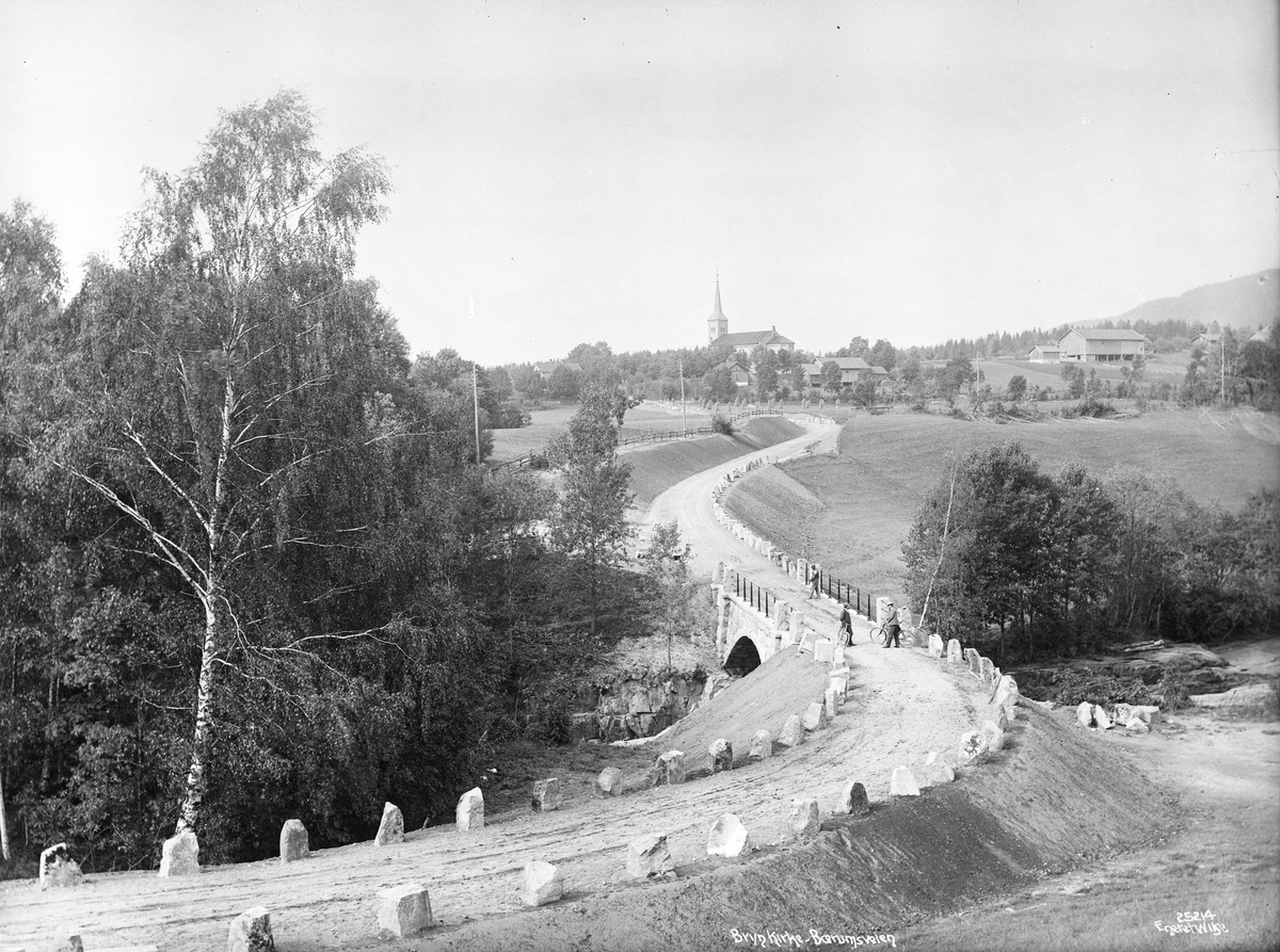 Anders Beer Wilse, Prot: Bærumsbanen Veiparti med Bryn Kirke