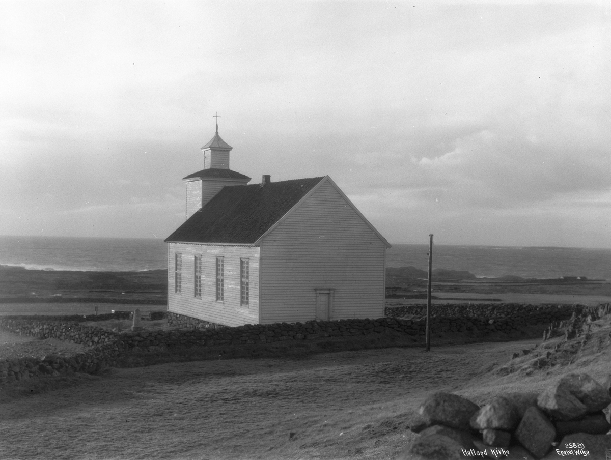 Anders Beer Wilse, Prot: Hetland kirke