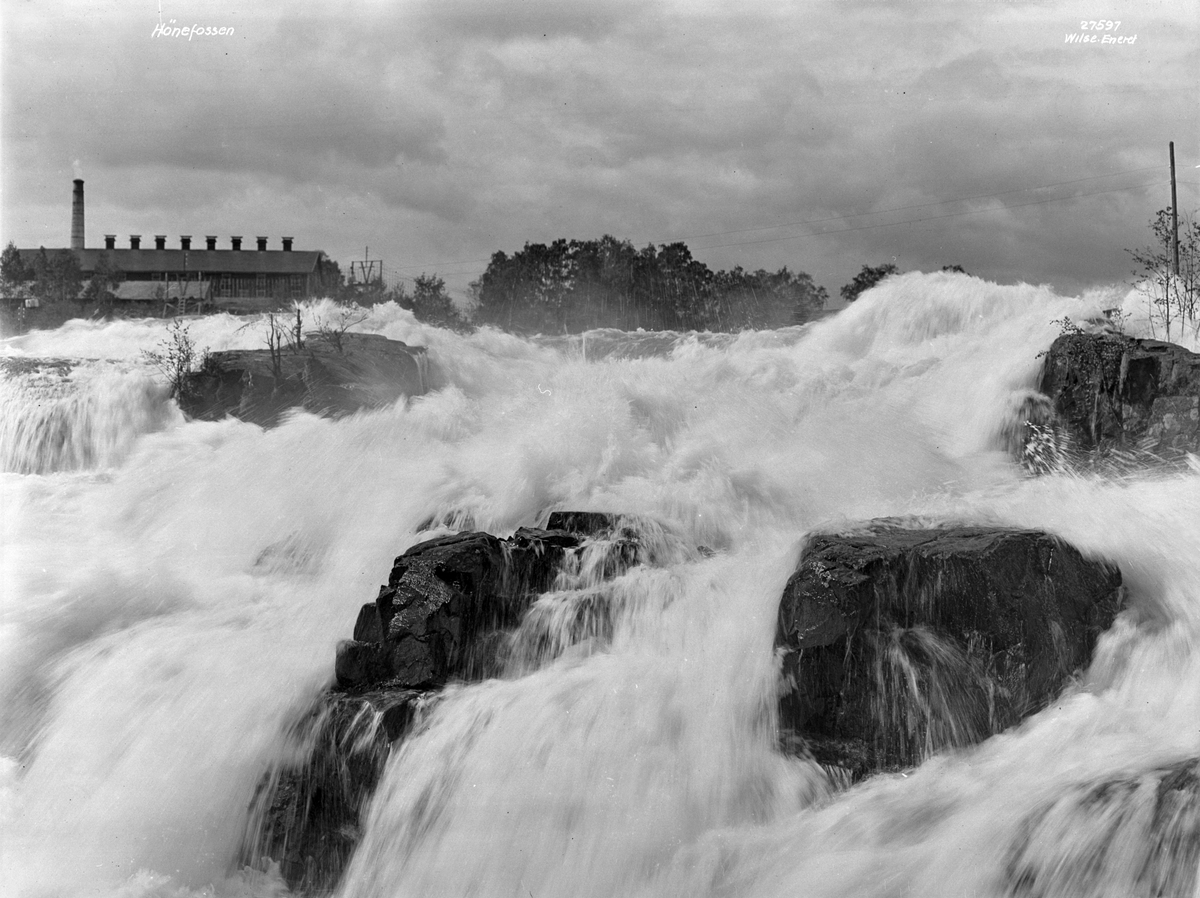 Anders Beer Wilse, Prot: Hønefossen