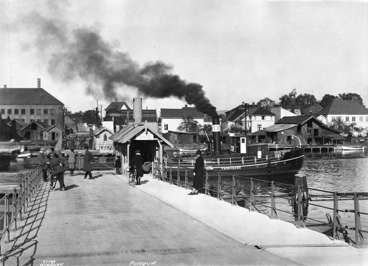 Anders Beer Wilse, Prot: Byerne - Porsgrund, broen