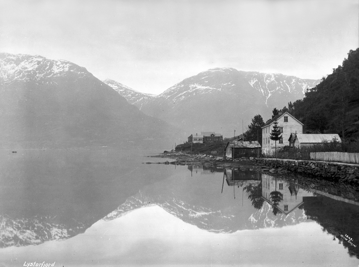 Anders Beer Wilse, Prot: Vestlandsfjordene - Lysterfjord ved Marifjæren