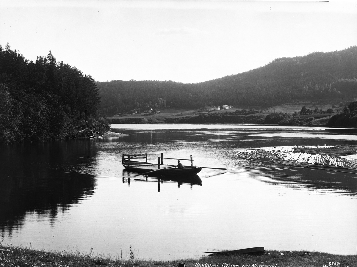 Anders Beer Wilse, Prot: Krøderen, Noresund Færgen