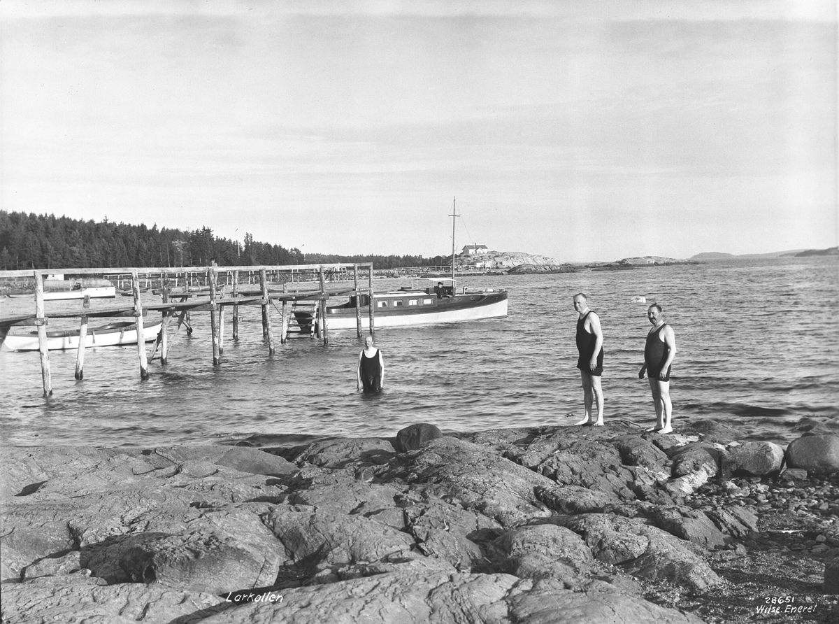 Anders Beer Wilse, Prot: Larkollen - Brygge, badeliv