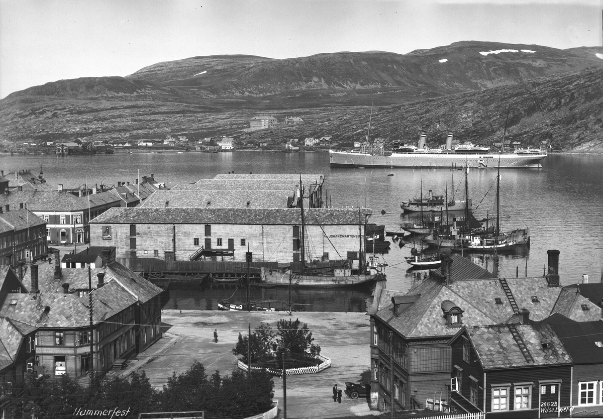 Anders Beer Wilse, Prot: Bergensfjords tur - Hammerfest, oversigt