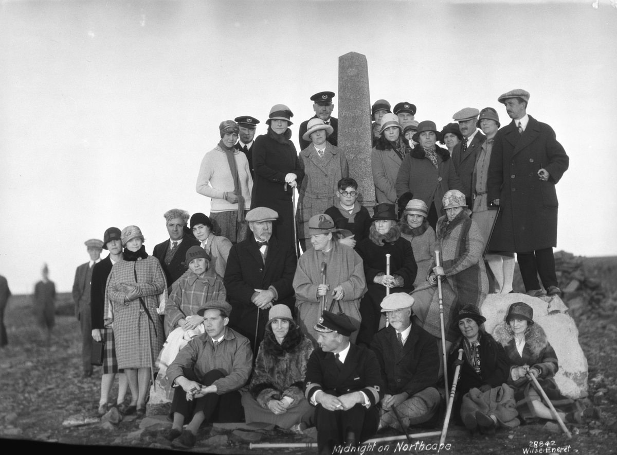 Anders Beer Wilse, Prot: Bergensfjords tur - Nordkap, gruppe