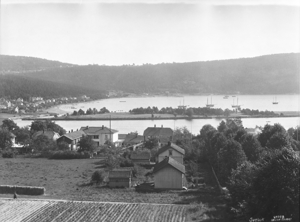 Anders Beer Wilse, Prot: Svelvik, panorama