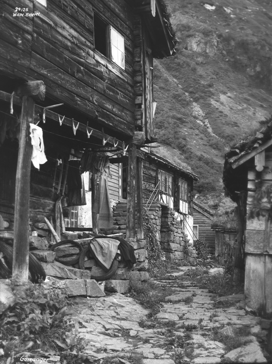 Anders Beer Wilse, Prot: Hus i Geiranger