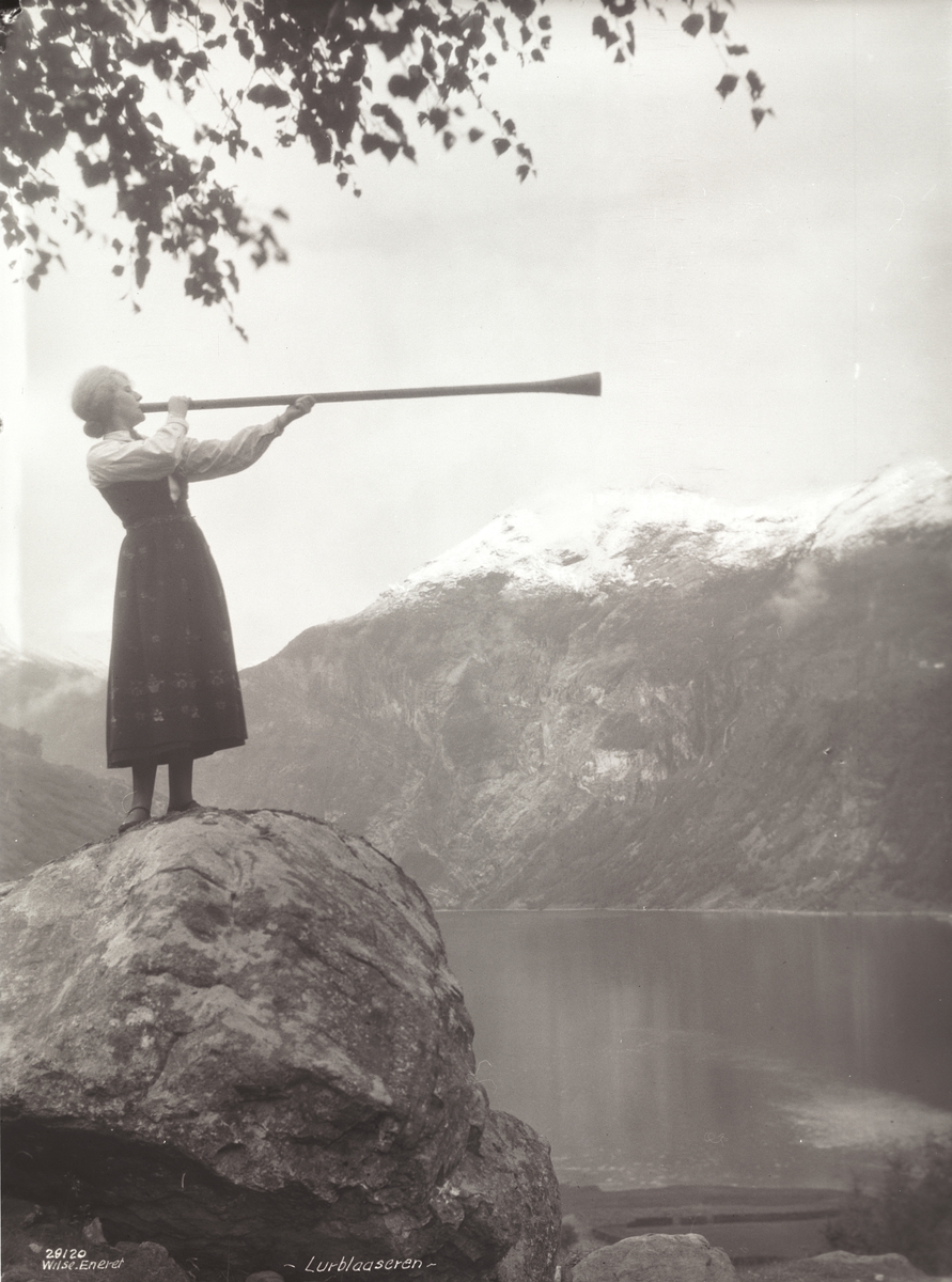 Anders Beer Wilse, Prot: Lurblæseren, frk Mjelva