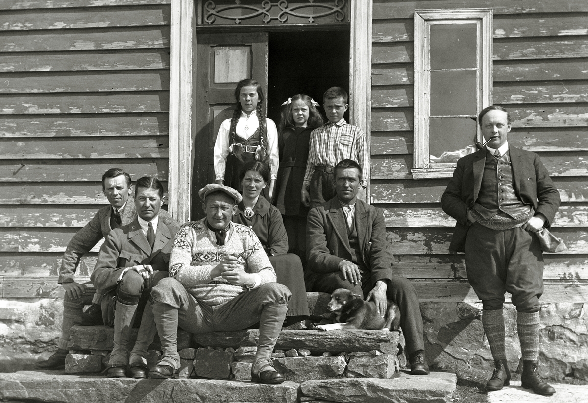 Anders Beer Wilse, Prot: Gruppe paa Garen