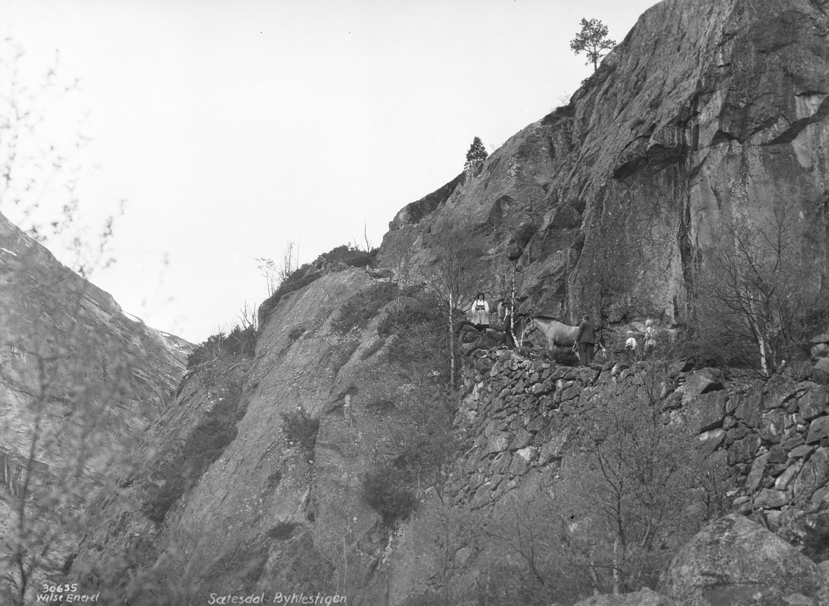 Anders Beer Wilse, Prot: Sætesdal, Byklestigen