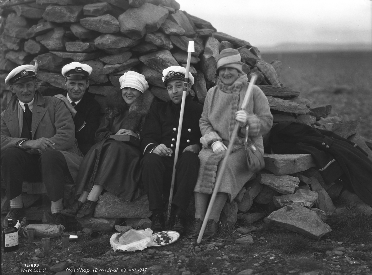 Anders Beer Wilse, Prot: Stavangerfjords Nordkaptur, Nordkap, gruppe