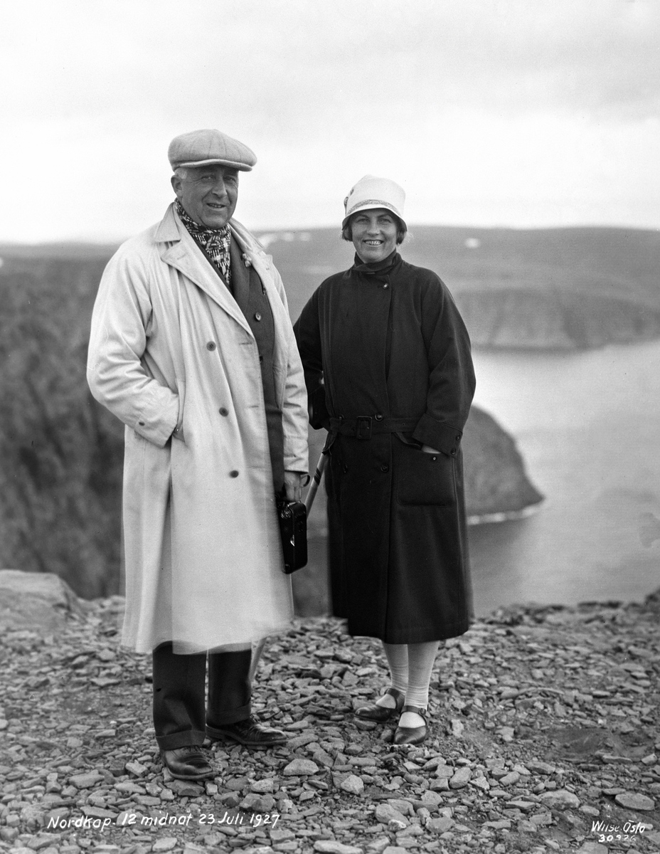 Anders Beer Wilse, Prot: Stavangerfjords Nordkaptur, Gruppe, Nordkap