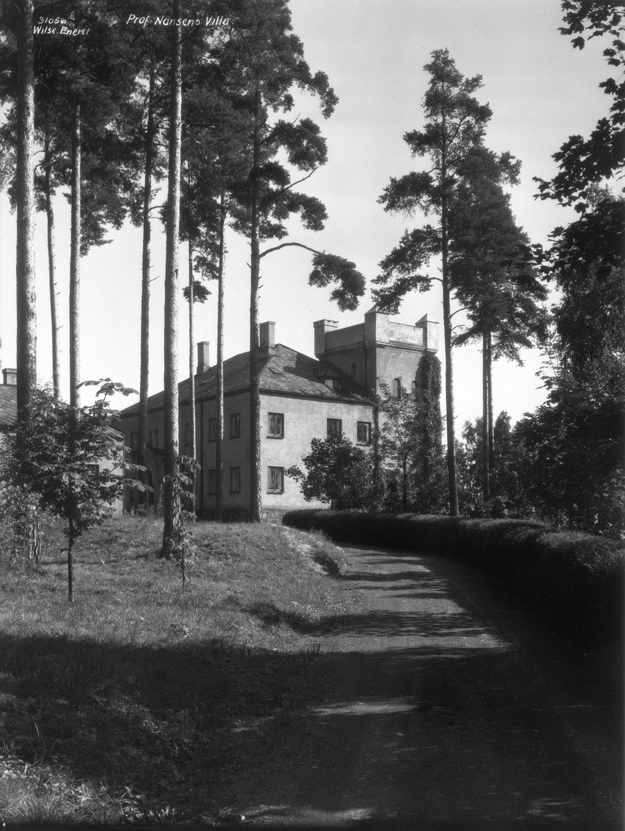 Anders Beer Wilse, Prot: Nansens villa