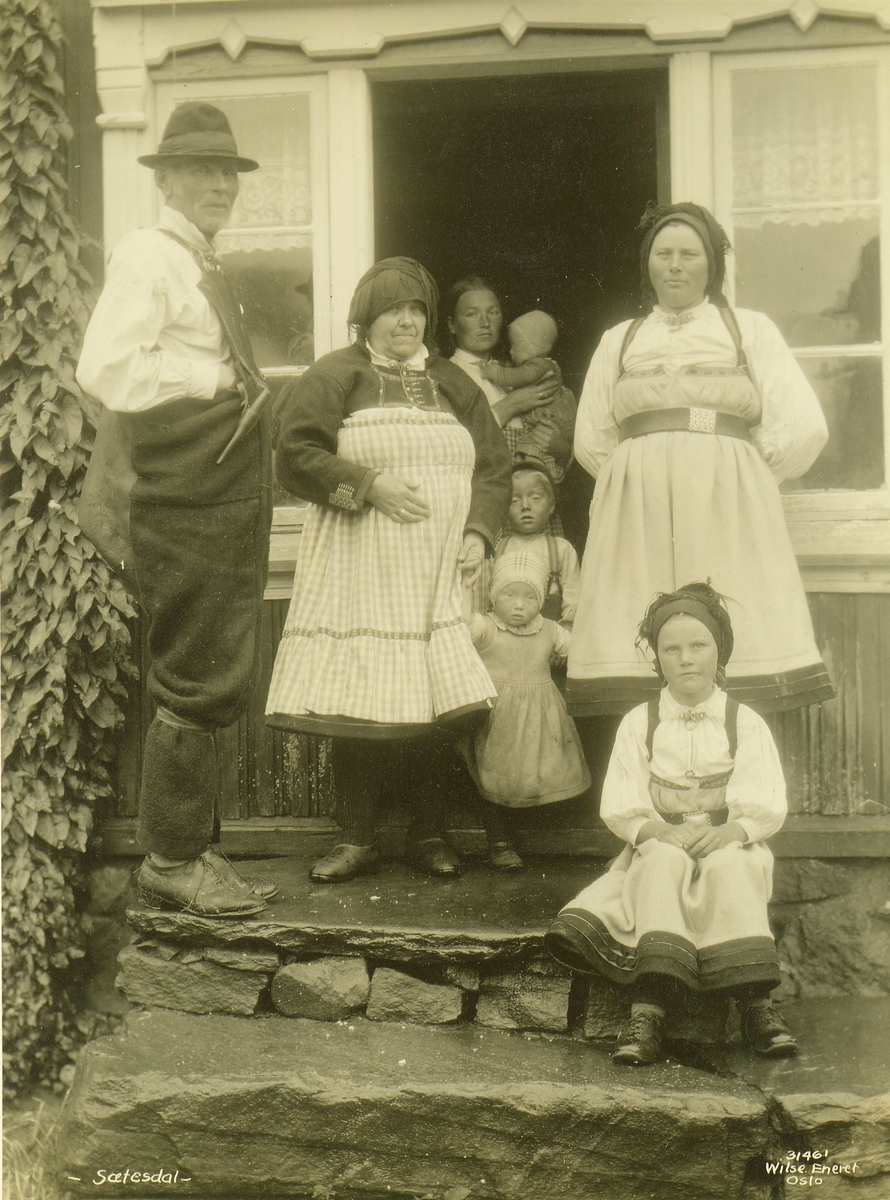 Anders Beer Wilse, Prot: Sætesdal, gruppe