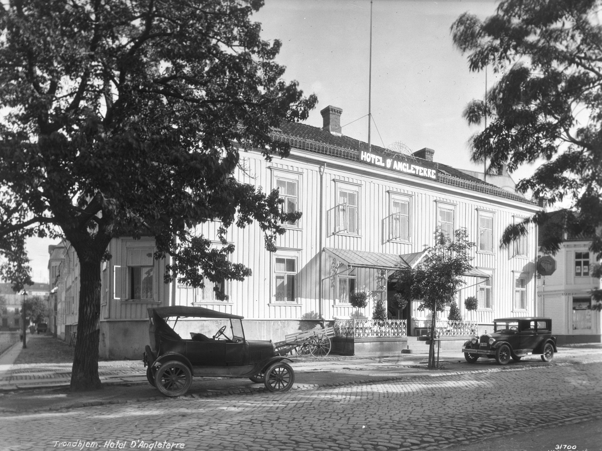 Anders Beer Wilse, Prot: Trøndelagen - Trondhjem, Hotel De Angleterre