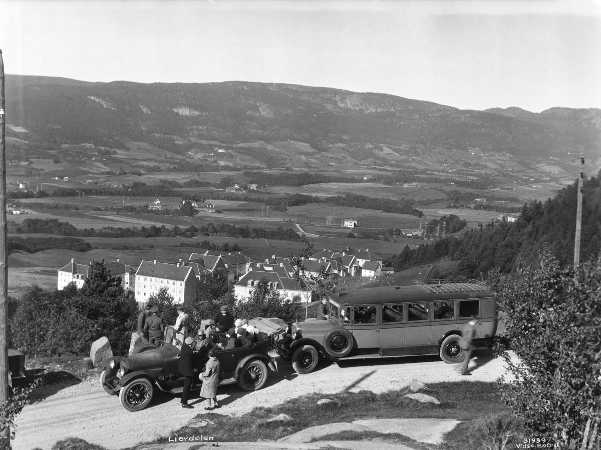 Anders Beer Wilse, Prot: Lier. Utsigten Neg: Lierdalen