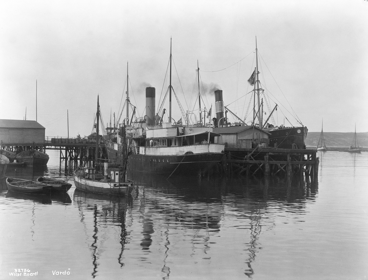 Anders Beer Wilse, Prot: Nordland - Vardø, dampskibsbrygge