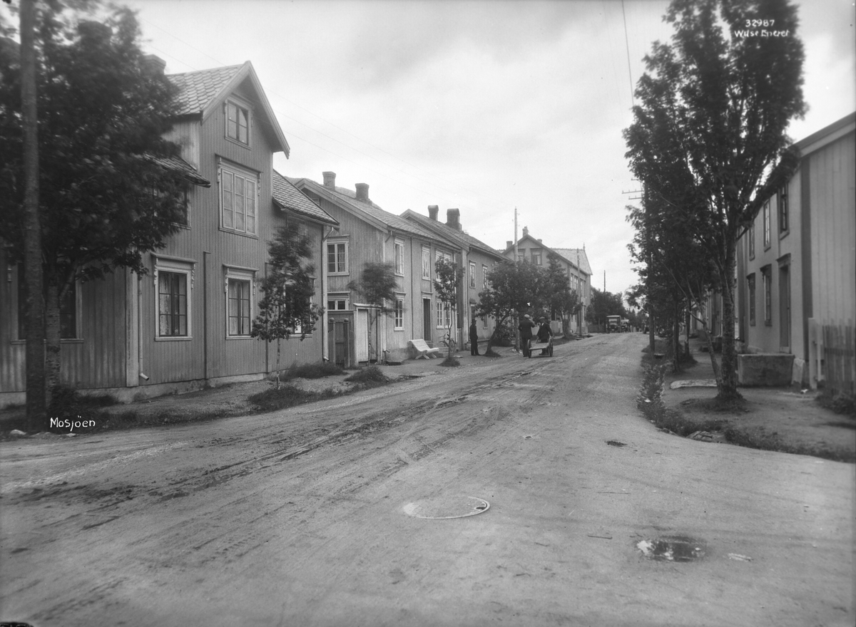 Anders Beer Wilse, Prot: Nordland - Mosjøen, gateparti