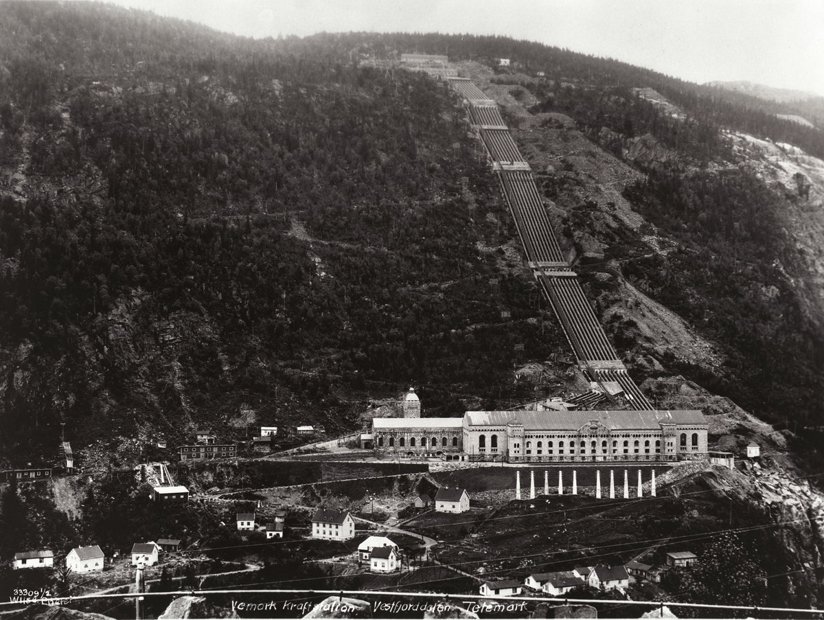 Anders Beer Wilse, Prot: Telemark - Rjukan kraftstation