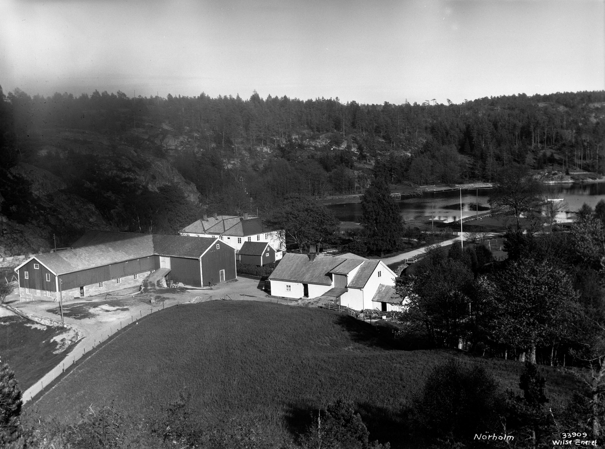 Anders Beer Wilse, Prot: Sørlandet - Nørholm, oversigt