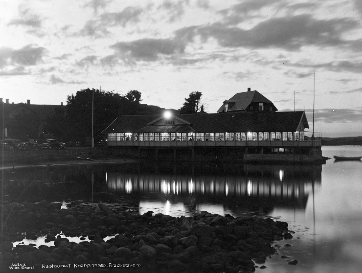 Anders Beer Wilse, Prot: Fredriksvern, Kronprins restaurant