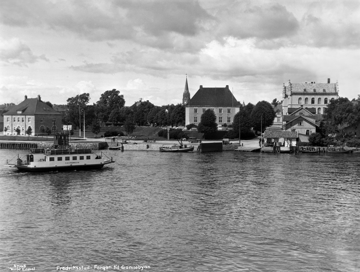 Anders Beer Wilse, Prot: Fredrikstad, Færgen til Gamlebyen