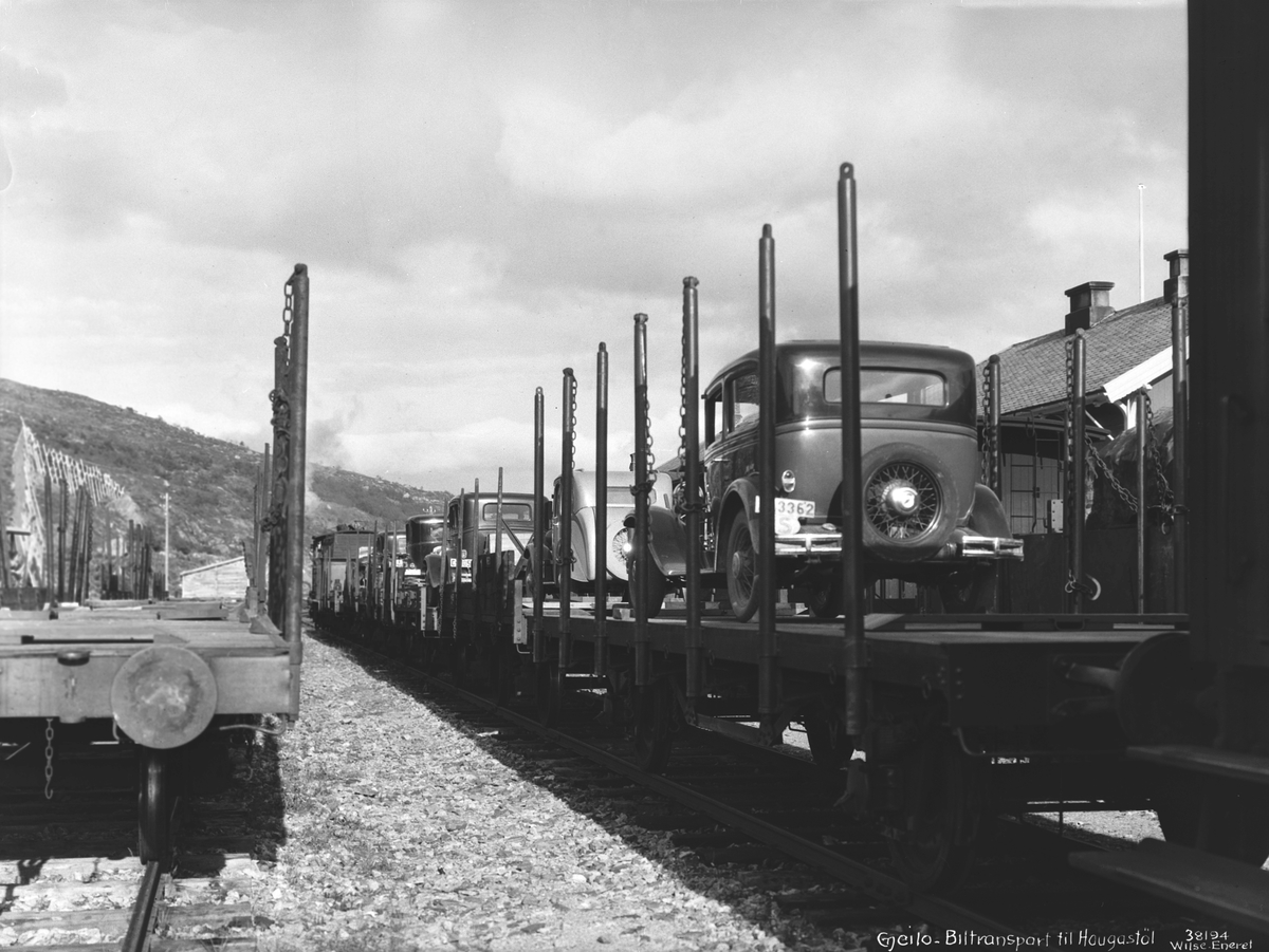 Anders Beer Wilse, Prot: Gjeilo Biltransport 14/7 Neg: Gjeilo Biltransport til Haugastøl