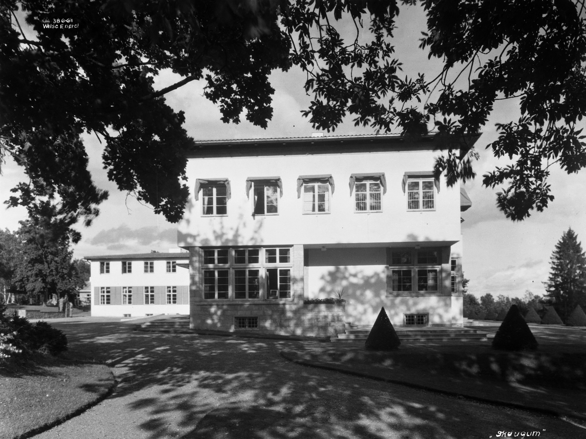 Anders Beer Wilse, Prot: Skaugum huset