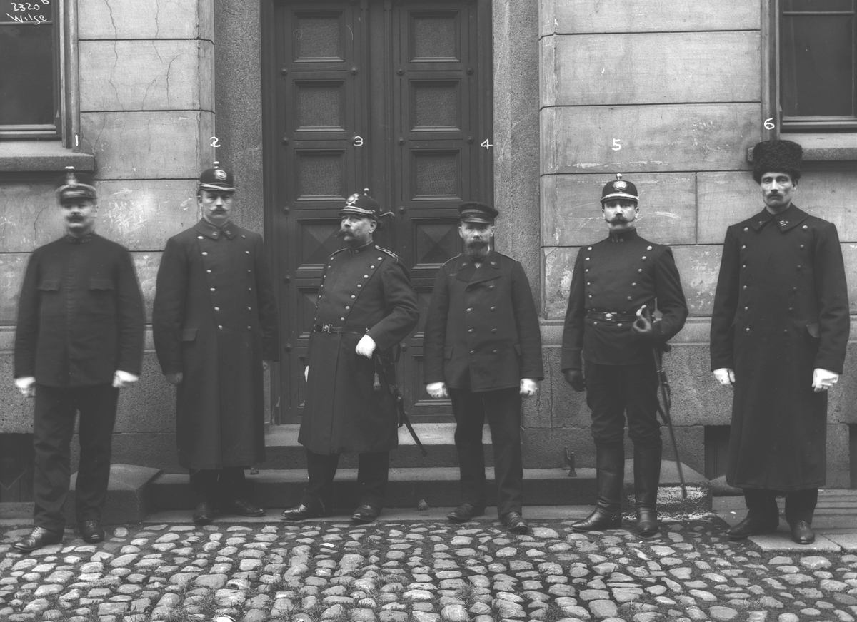 Anders Beer Wilse, Prot: Politi Uniformer