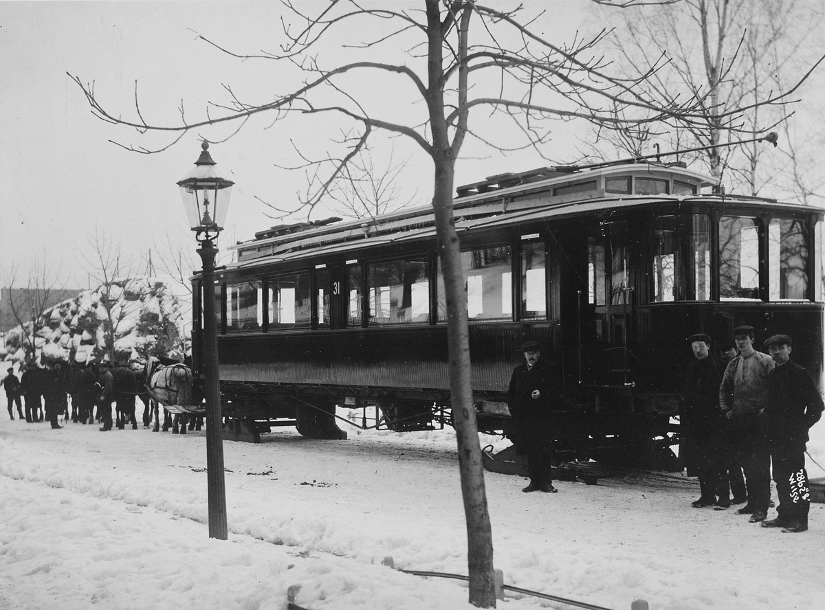 Anders Beer Wilse, Prot: Transport af Holmenkolbanens nye Vogn