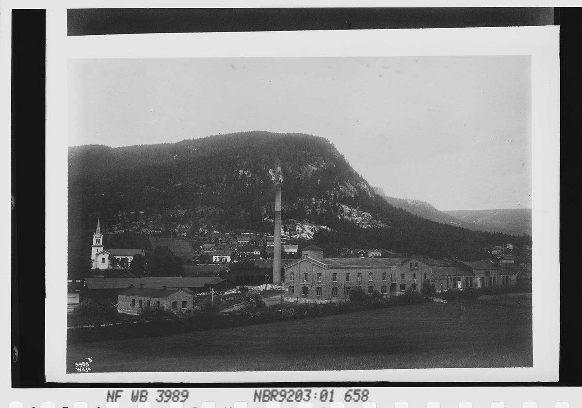 Anders Beer Wilse, Prot:Norske Papirfabriker A/S Papyrus Paper Mill Mjøndalen