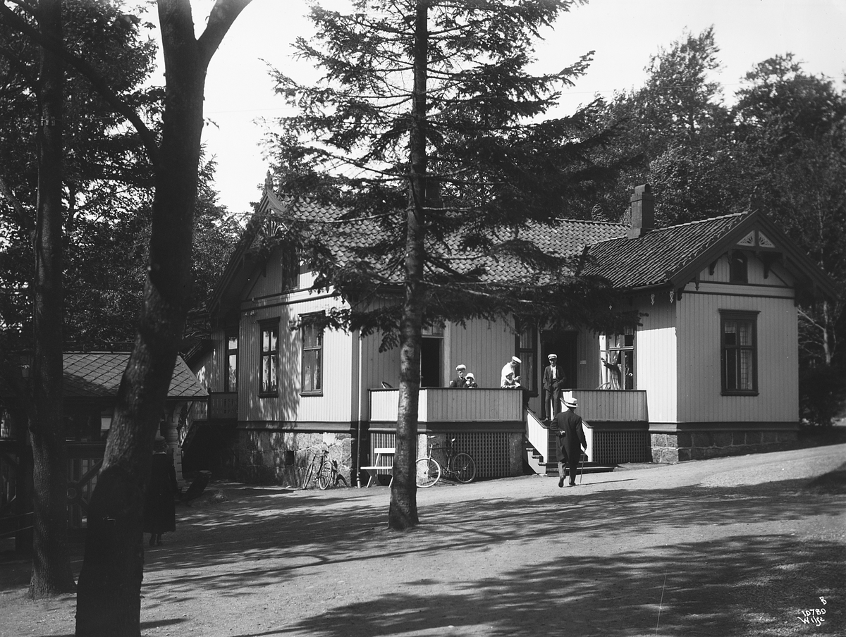 Anders Beer Wilse, Konv: Larvik bad, kontoret