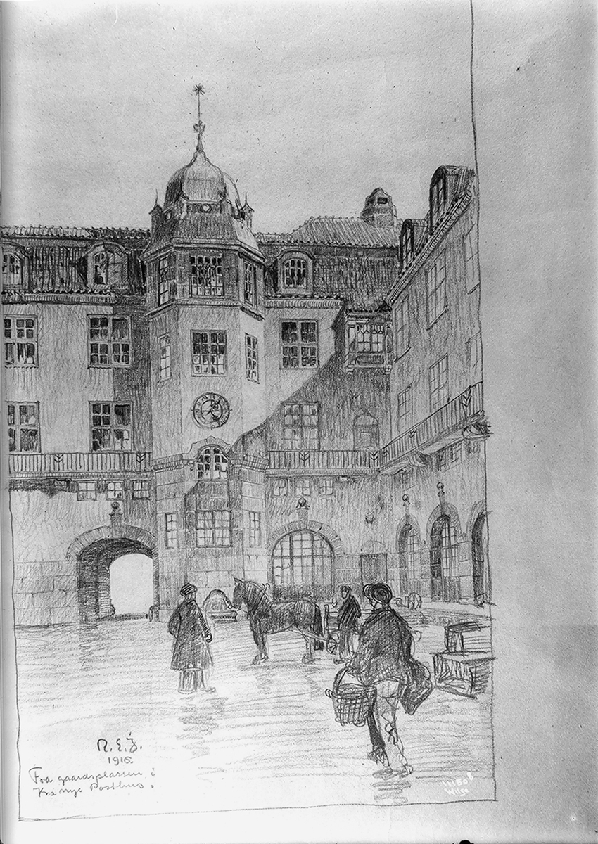 Anders Beer Wilse, Prot: (Jacobsen arkitekttegning)