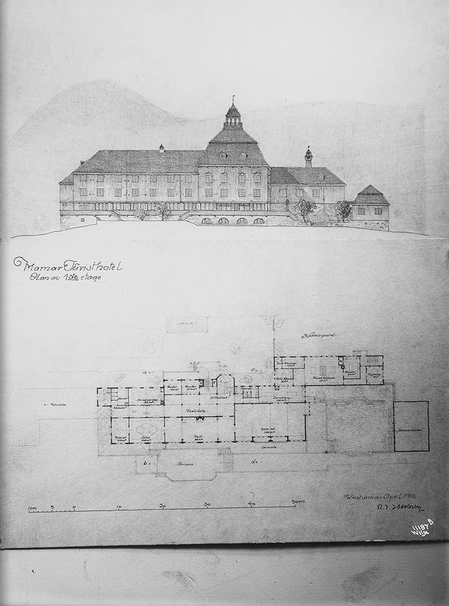 Anders Beer Wilse, Prot: (Jacobsen arkitekttegning)
