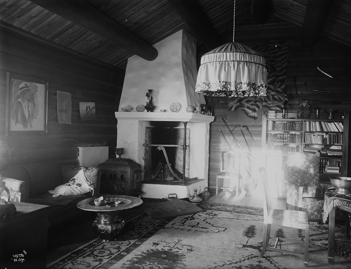 Anders Beer Wilse, Konv: Sundts villa peisestuen