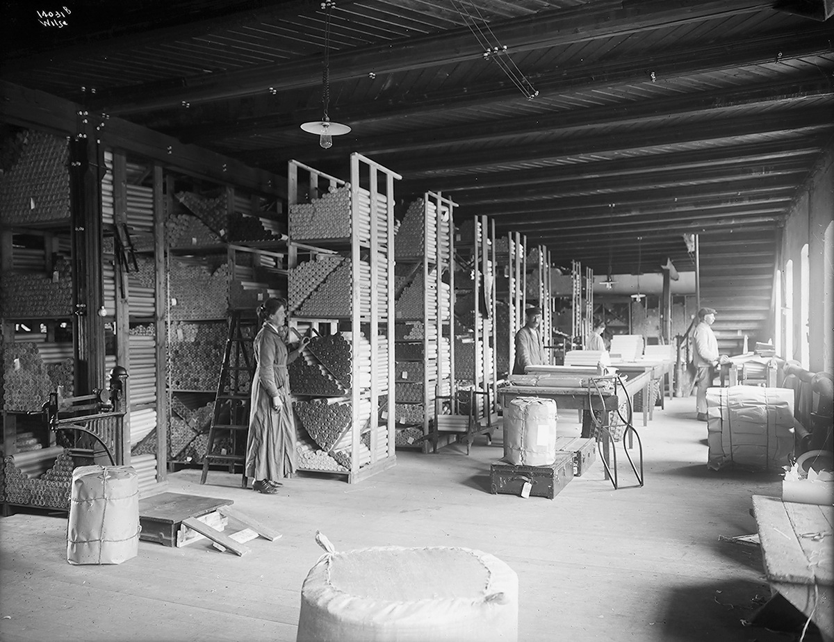 Anders Beer Wilse, Prot: Vallø Tapetfabrik