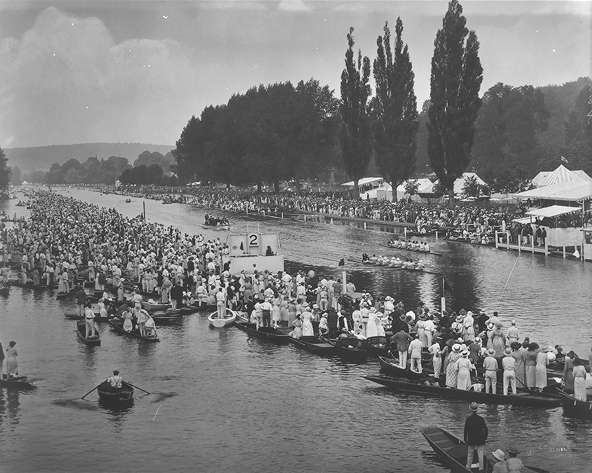Anders Beer Wilse, Prot: Henley Regathavn første Henleyregattaen var i 1839.