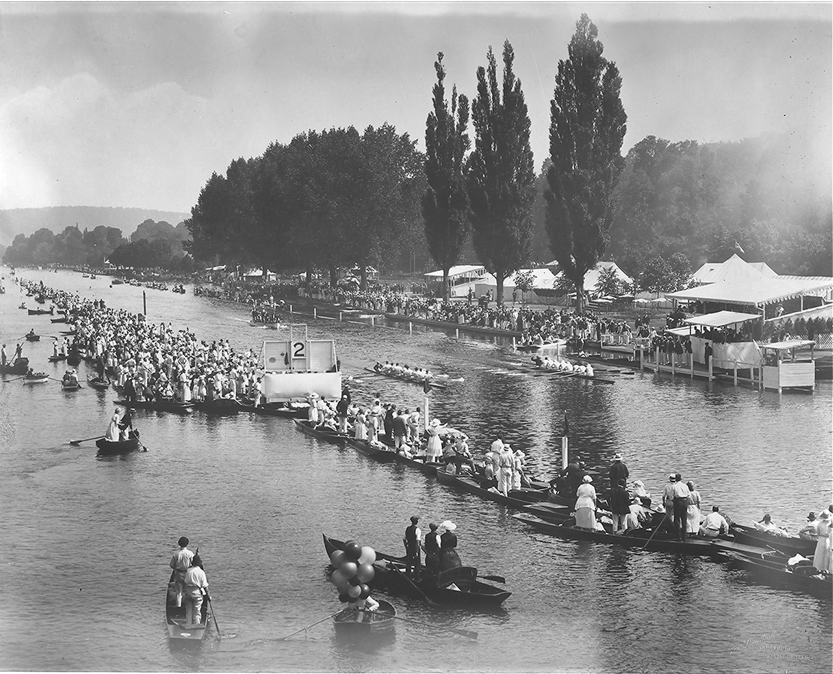 Anders Beer Wilse, Prot: Henley Regathavn første Henleyregattaen var i 1839.