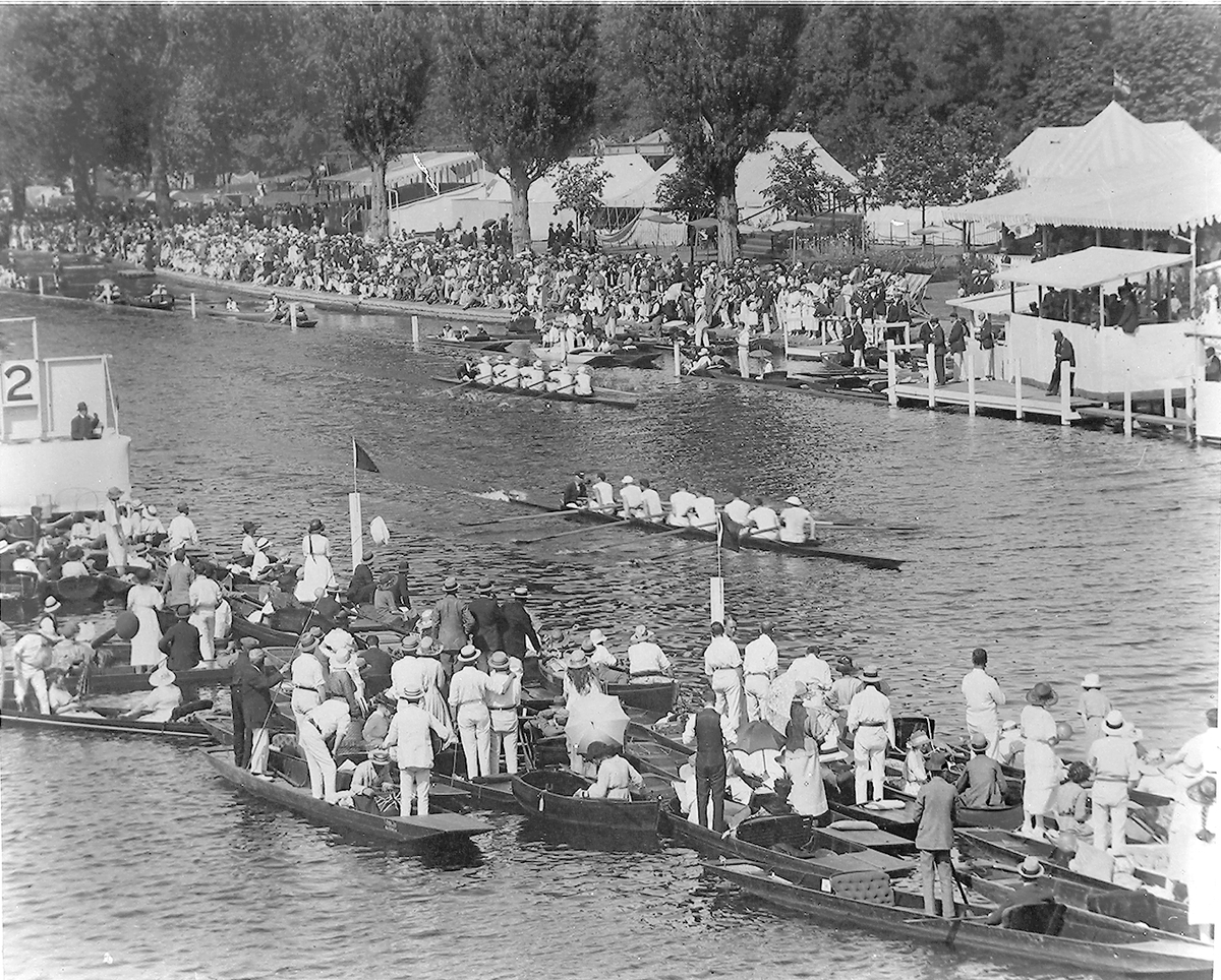 Anders Beer Wilse, Prot: Henley Regathavn første Henleyregattaen var i 1839.