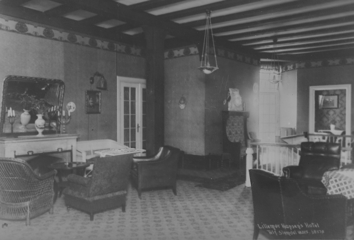 Anders Beer Wilse, Konv: Slemdal hotel/salon