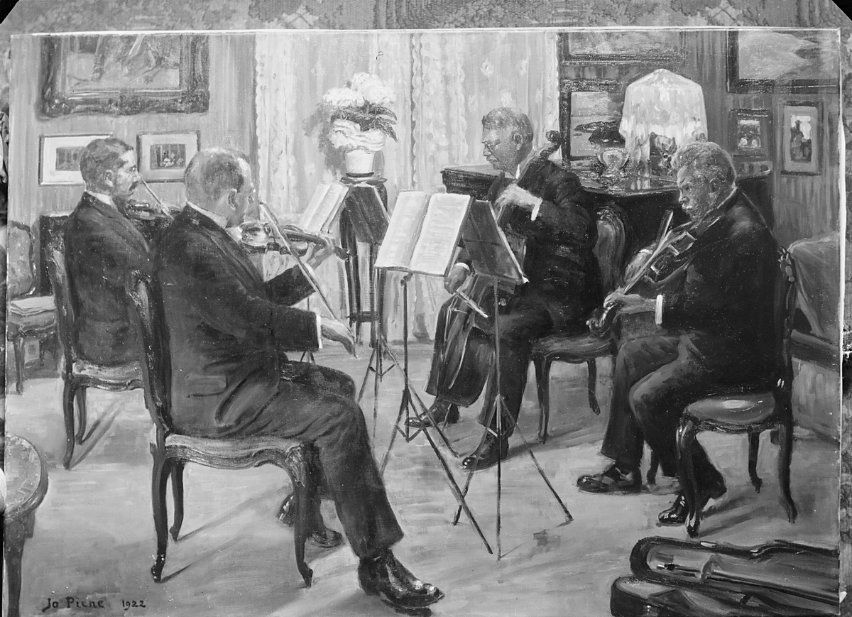 Anders Beer Wilse, Prot: Christophersen, kontorsjef maleri