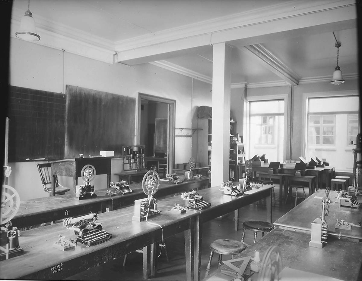 Anders Beer Wilse, Prot: Telegrafskolen