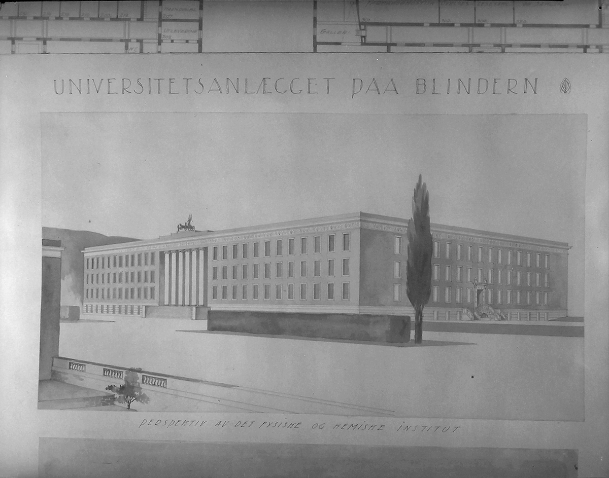 Anders Beer Wilse, Prot: Blindern