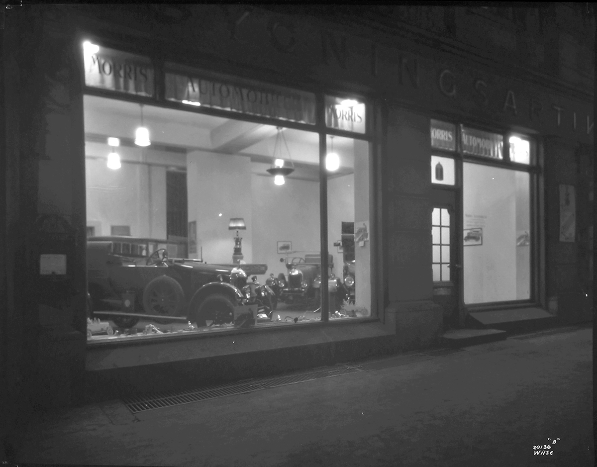 Anders Beer Wilse, Konv: Morris automobiler