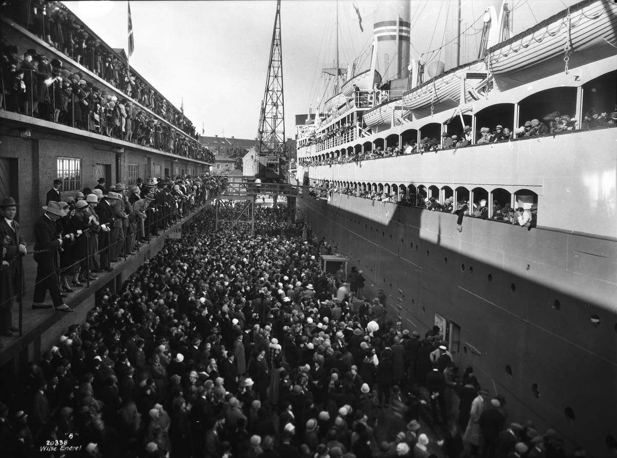 Anders Beer Wilse, Prot: Stavangerfjord avgang
