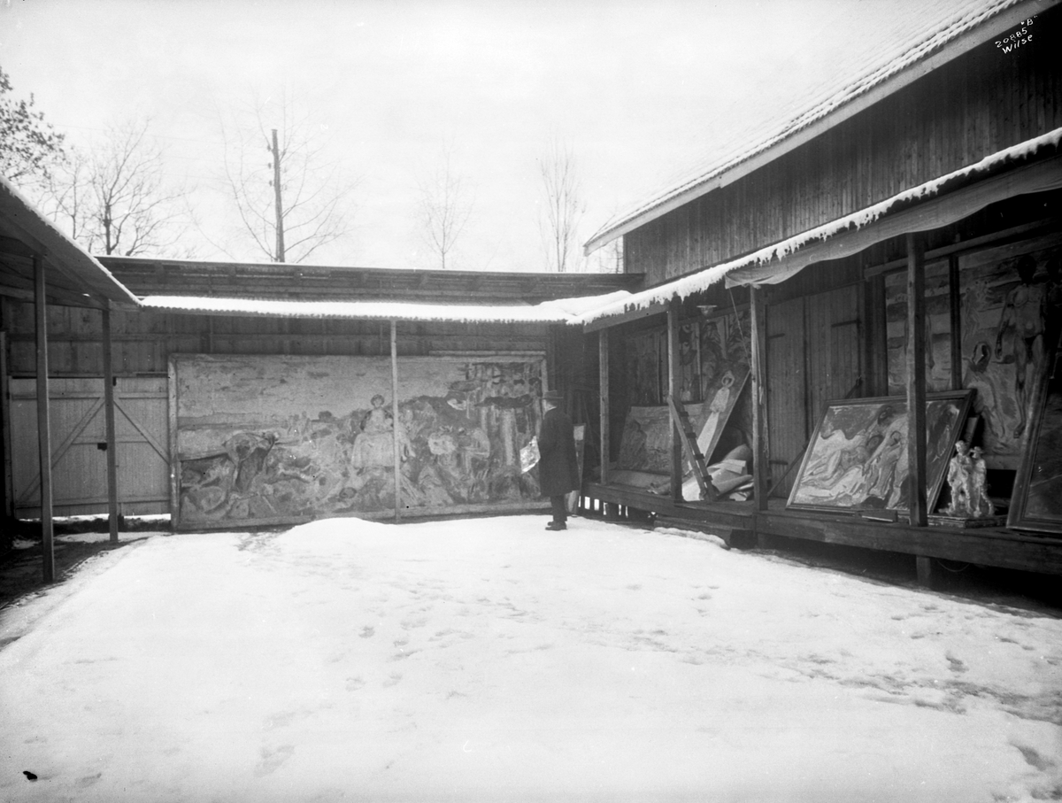 Anders Beer Wilse, Prot: Munch Edv Atelier