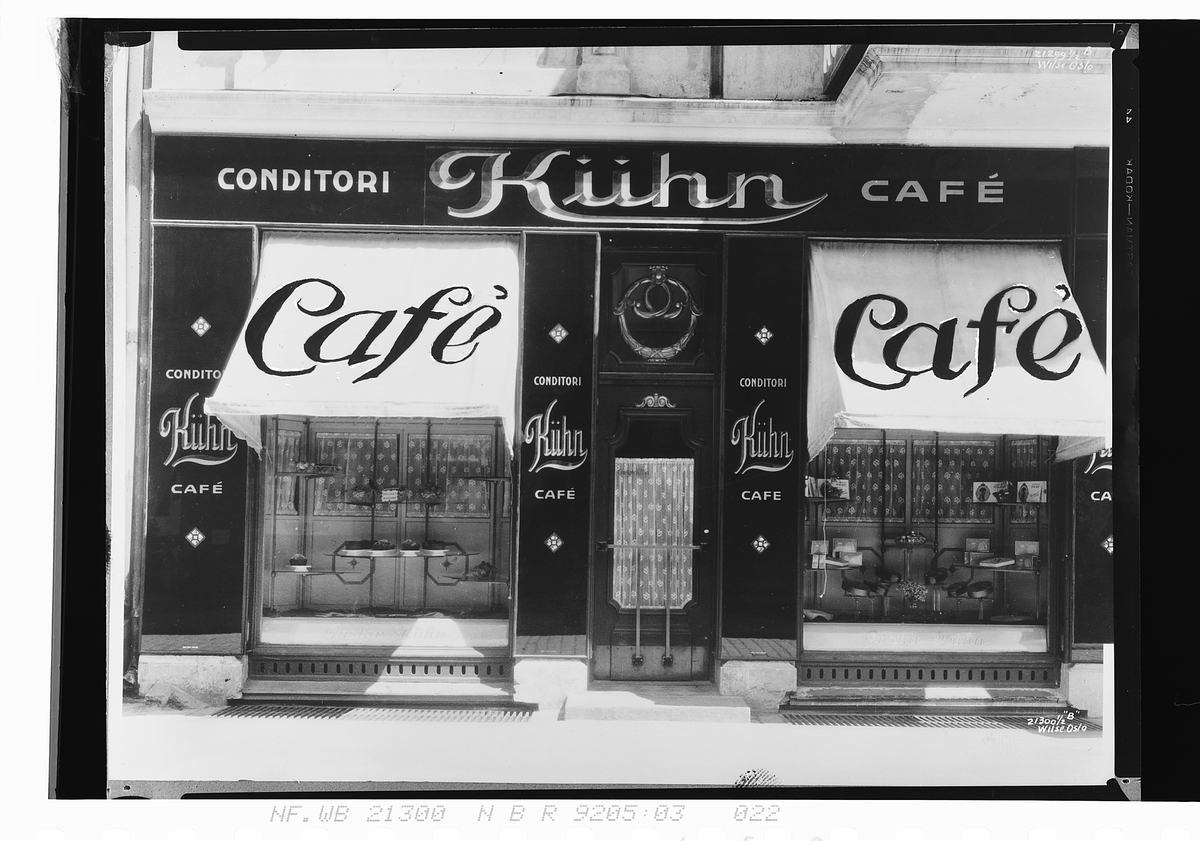 Anders Beer Wilse, Prot: Kuhns cafe Kristiansand