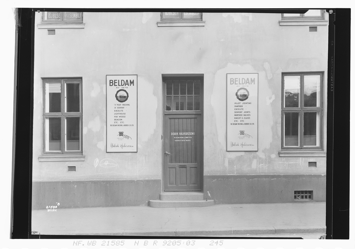 Anders Beer Wilse, Prot: Halvorsen Didrik