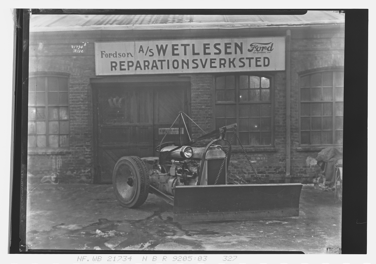Anders Beer Wilse, Prot: Wetlesen A/S